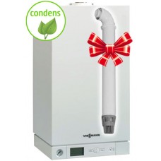 Газовый котел Висман Viessmann Vitodens 100-W WB1C148 (26кВт, двухконтурный, конденсационный)